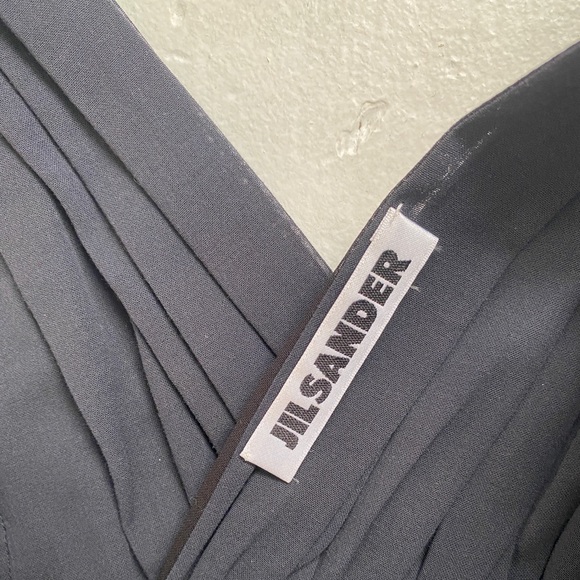 JIL SANDER original crisp cotton organdy sundress from the 90s. - Picture 7 of 7